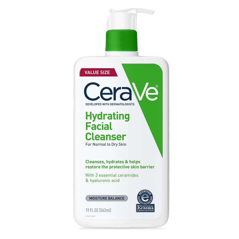 Hydrating Facial Cleanser Moisturizing Face Wash for Dry Skin