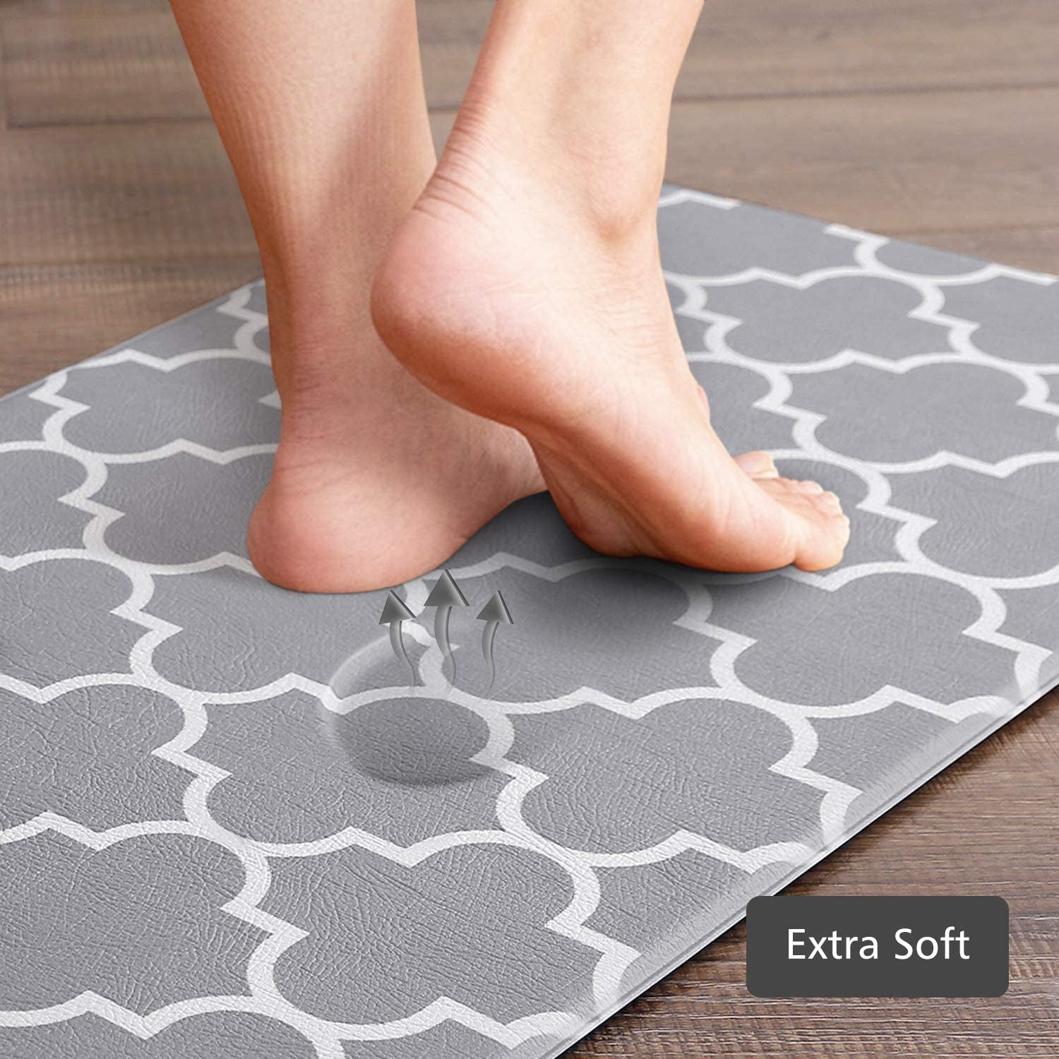 Waterproof Non Slip Kitchen Mats and Rugs Heavy Duty