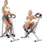 Row N Ride Squat Assist Trainer for Glutes & Legs Workout with Adjustable Resistance