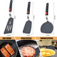 Silicone Spatula Turner Set of 3 600°F Heat Resistant Cooking Spatulas