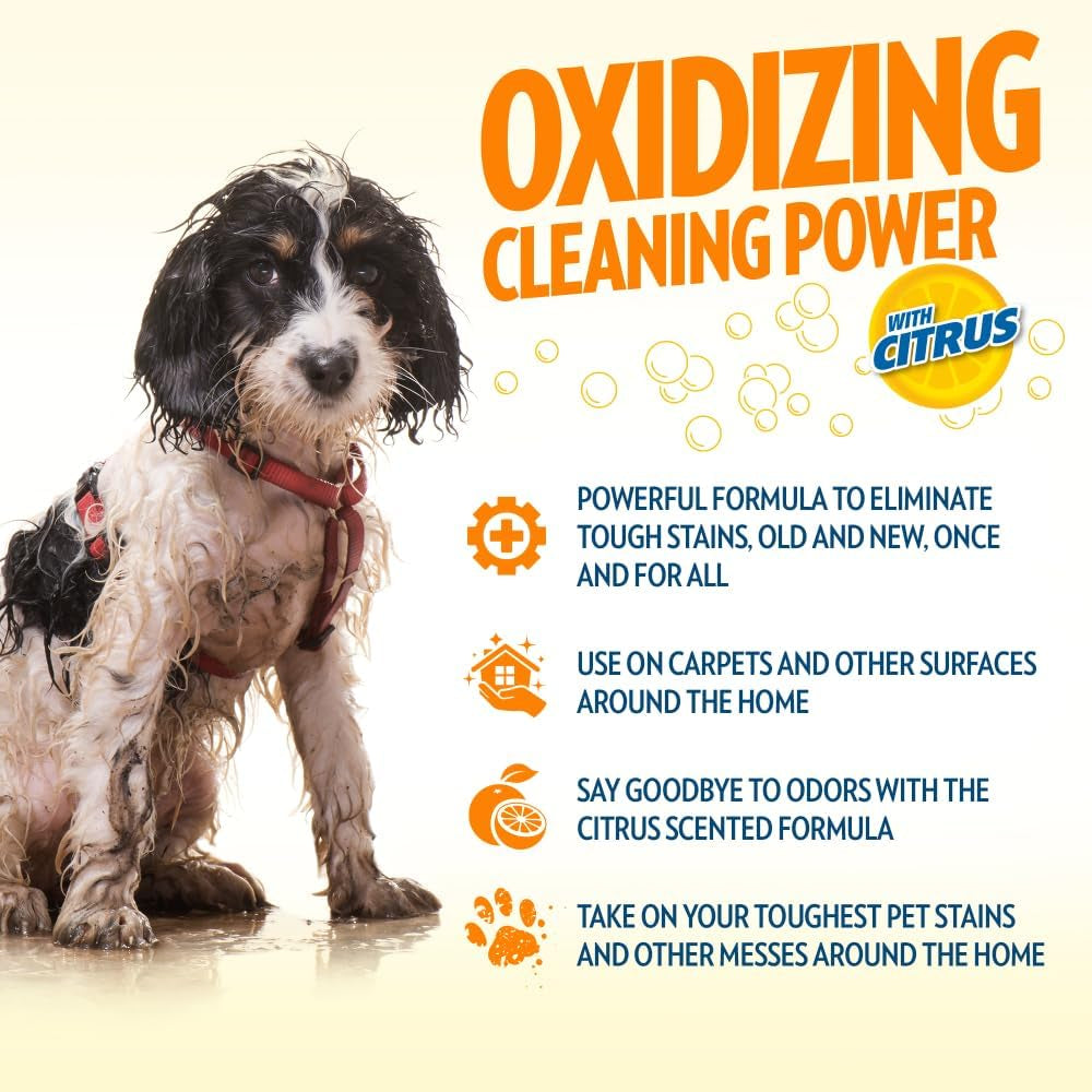 Petcare Orange Oxy Stain & Odor Remover |