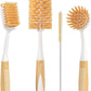 Dish Brush Set of 4 with Bottle Water Brush Dish Scrub Brush Scrubber Brush