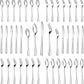 30 Pcs Silverware Set Service for 6 Premium Stainless Steel Flatware Set