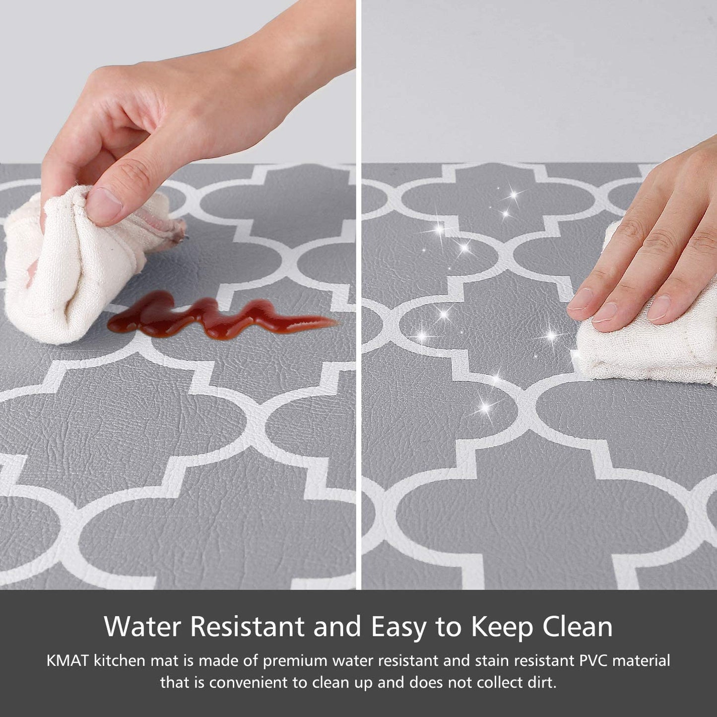 Waterproof Non Slip Kitchen Mats and Rugs Heavy Duty