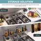 30 Magnetic Stove Top Shelf Spice Rack Storage Silicone Top Heat Material