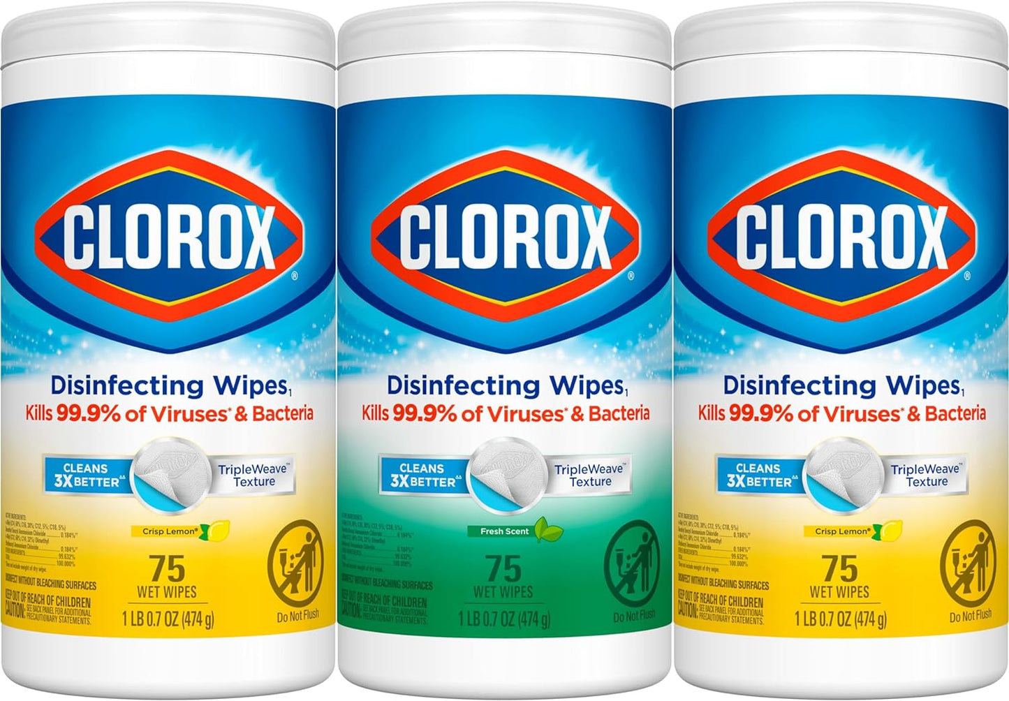 Disinfecting Wipes Value Pack Household Essentials