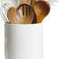 Large Kitchen Utensil Holder for Kitchen Counter H7.2” X W6.2 Ceramic Cooking Utensil Holder