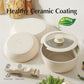 Ceramic Pots and Pans Set Non Stick Nonstick Kitchen Cookware Sets  Non Toxic 