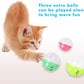 Level Turntable Cat Toy Balls with Six Colorful Balls 