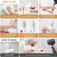 Soap Dish Holder for Shower Suction Cup Wall Mounted Self Draining No-Drilling 