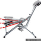 Row N Ride Squat Assist Trainer for Glutes & Legs Workout with Adjustable Resistance