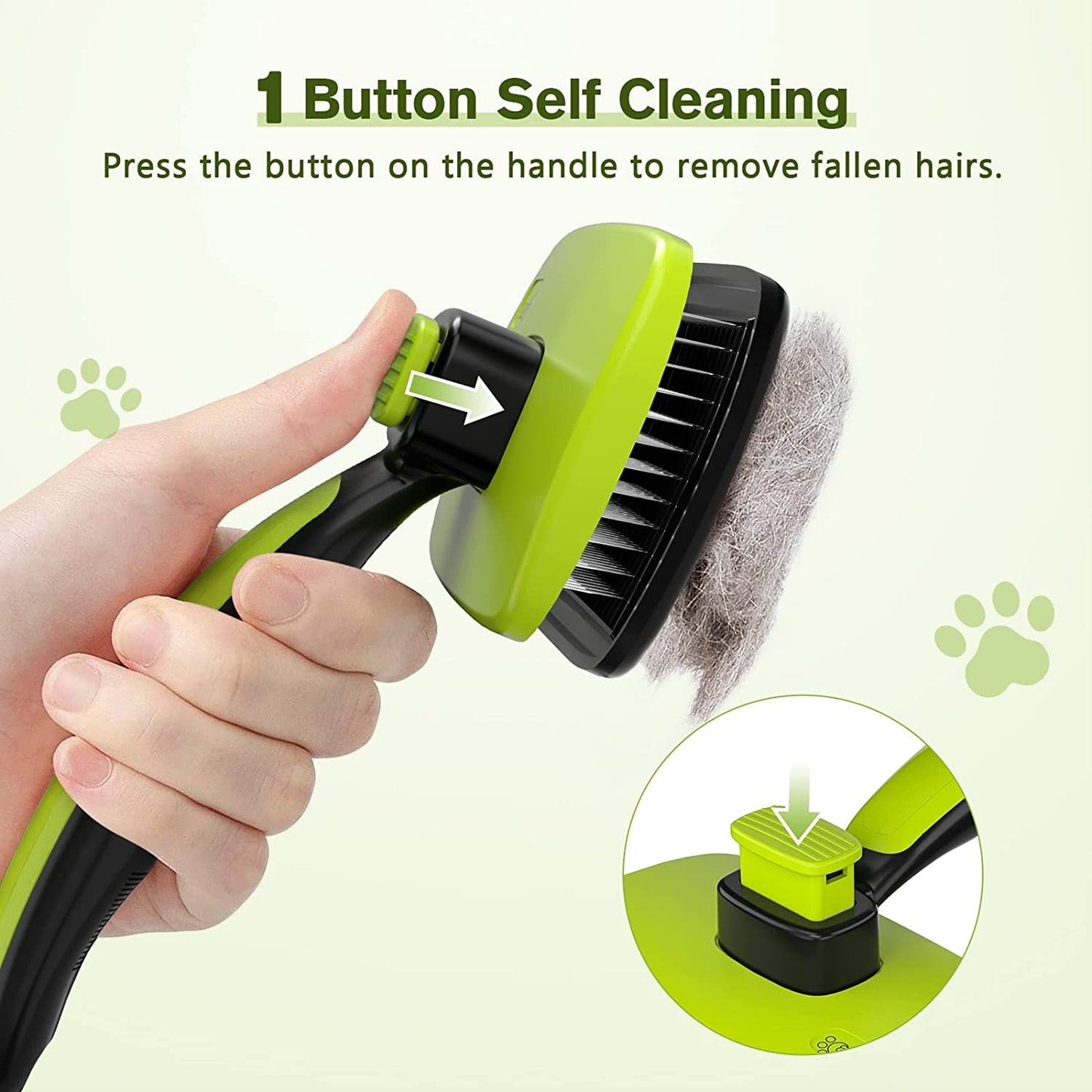  Cats, Lightweight Dog Brush for Shedding Massaging Grooming