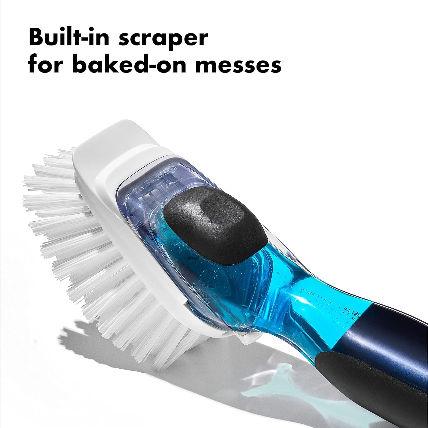 NEW Good Grips Soap Dispensing Dish Brush Storage Set