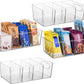 Plastic Pantry Organizers and Storage Bins with Removable Dividers Perfect Kitchen Organization