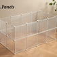 Transparent Clear Small Animal Playpen Guinea Pig Cage Puppy Dog Playpen