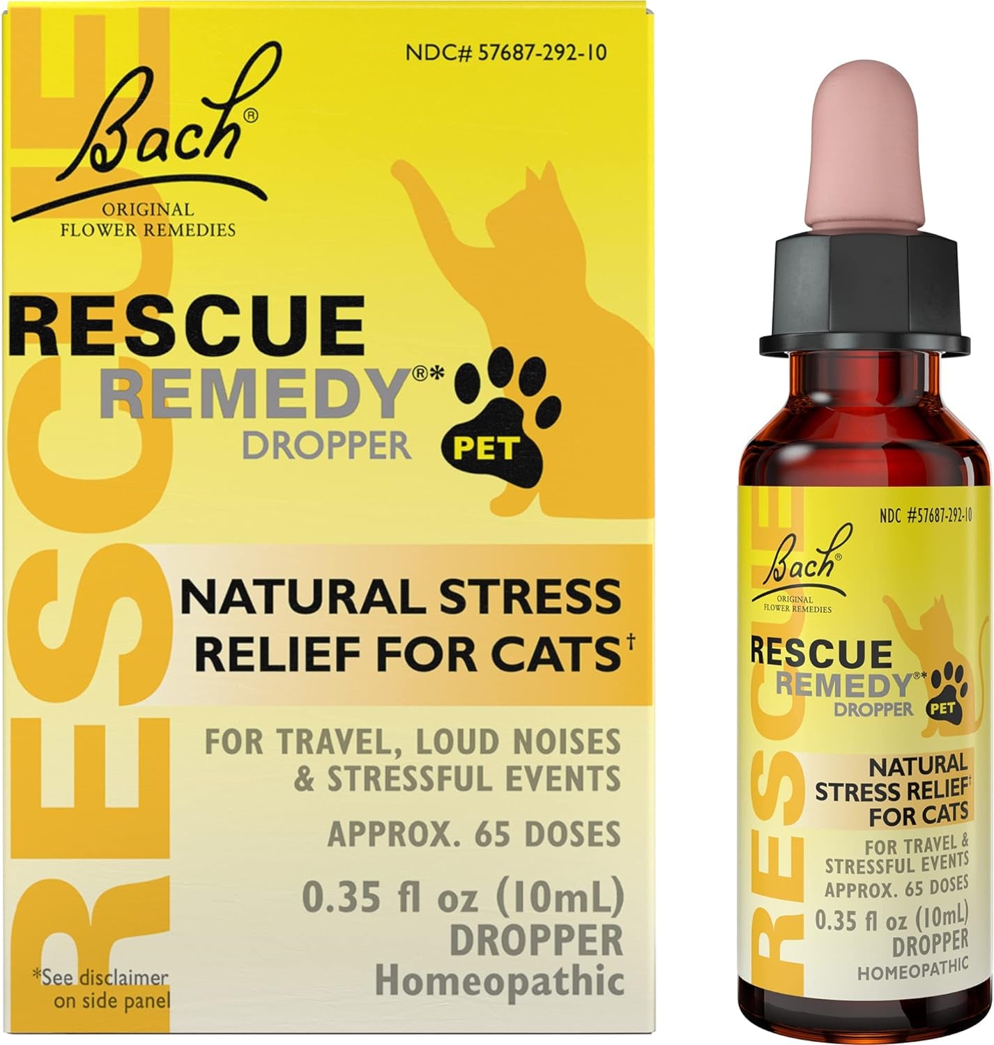   Natural Calming Drops Stress Relief for Cats & Kittens 