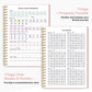 Fitness Workout Journal for Women  Men A55.5 X 8.2Workout Log Book Planner