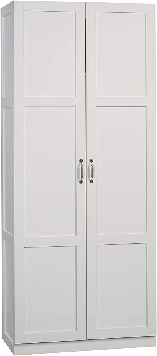 Select Storage Pantry Cabinets L: 29.69" X W: 16.34" X H: 70.10", White Finish