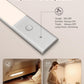 under Cabinet Lighting Rechargeable 2200Mah 3 Color Temps Detachable Battery Powered