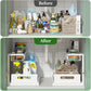 under Sink Organizer Pull Out Cabinet Organizer 2 Tier Slide Out Sink Shelf