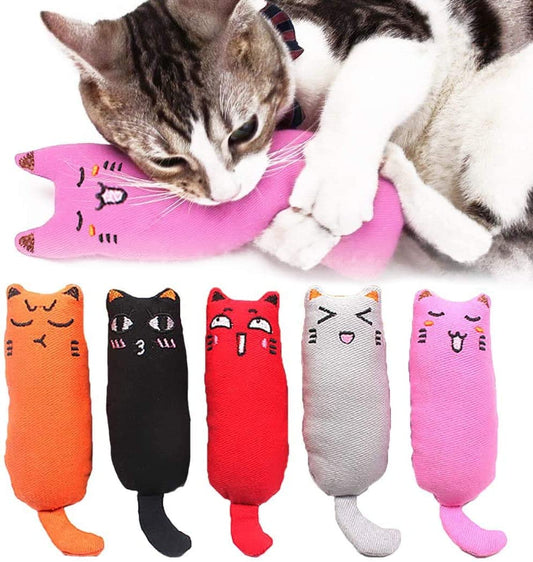   Resistant Catnip Toy for Cats Catnip Filled Cartoon 