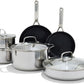 Agility Tri Ply Stainless Steel 13 Piece Kitchen Cookware Pots and Pans Set