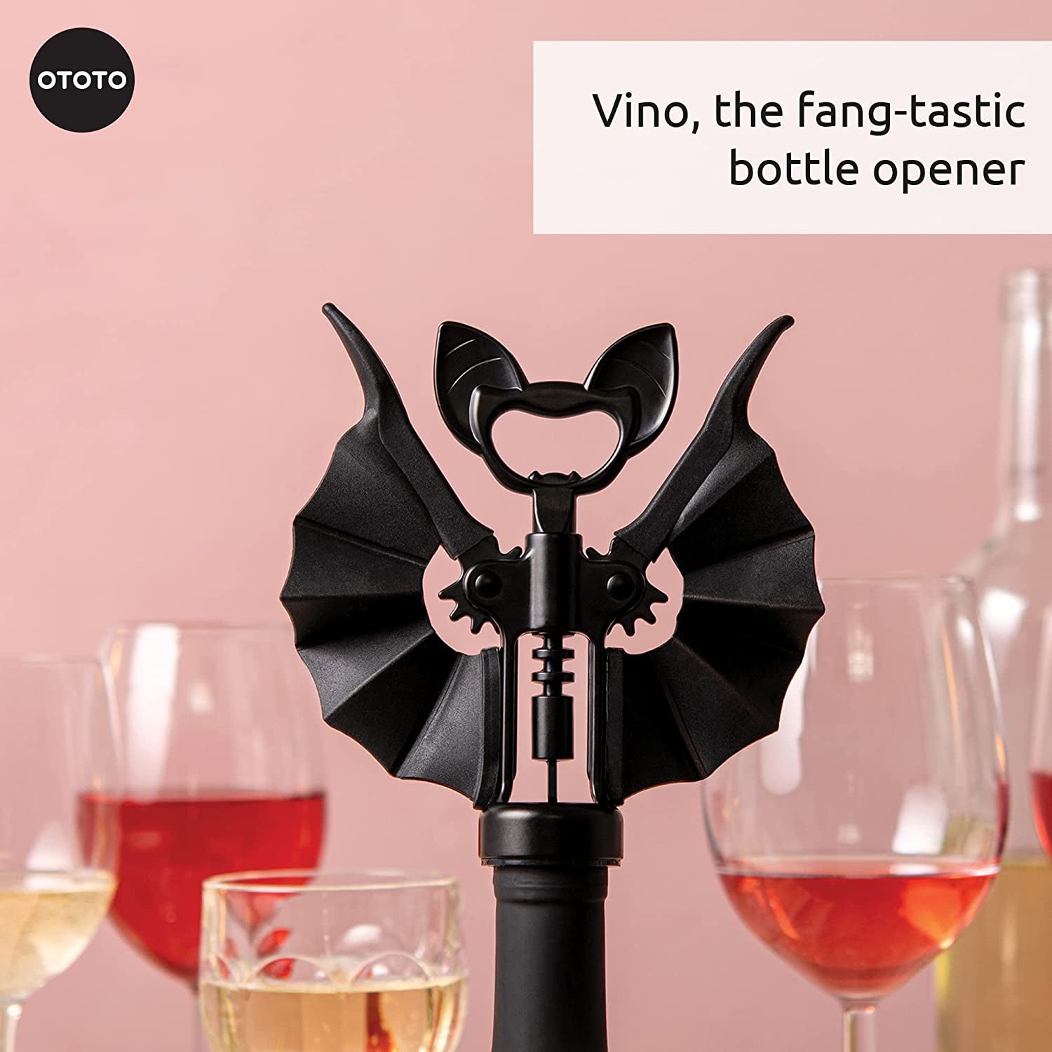 2 In 1 Wine & Beer Opener Wine Accessories & Gifts for Wine Lovers Corkscrew Bottle Opener