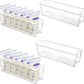 Breastmilk Storage Container 4PCS Set Clear Freezer and Fridge Organizer Bins Plastic Storage Bins