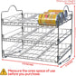 Storage Can Rack Organizer Stackable Can Organizer Holds Upto 36 Cans