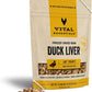 Freeze Dried Raw Single Ingredient Cat Treats, Duck Liver 