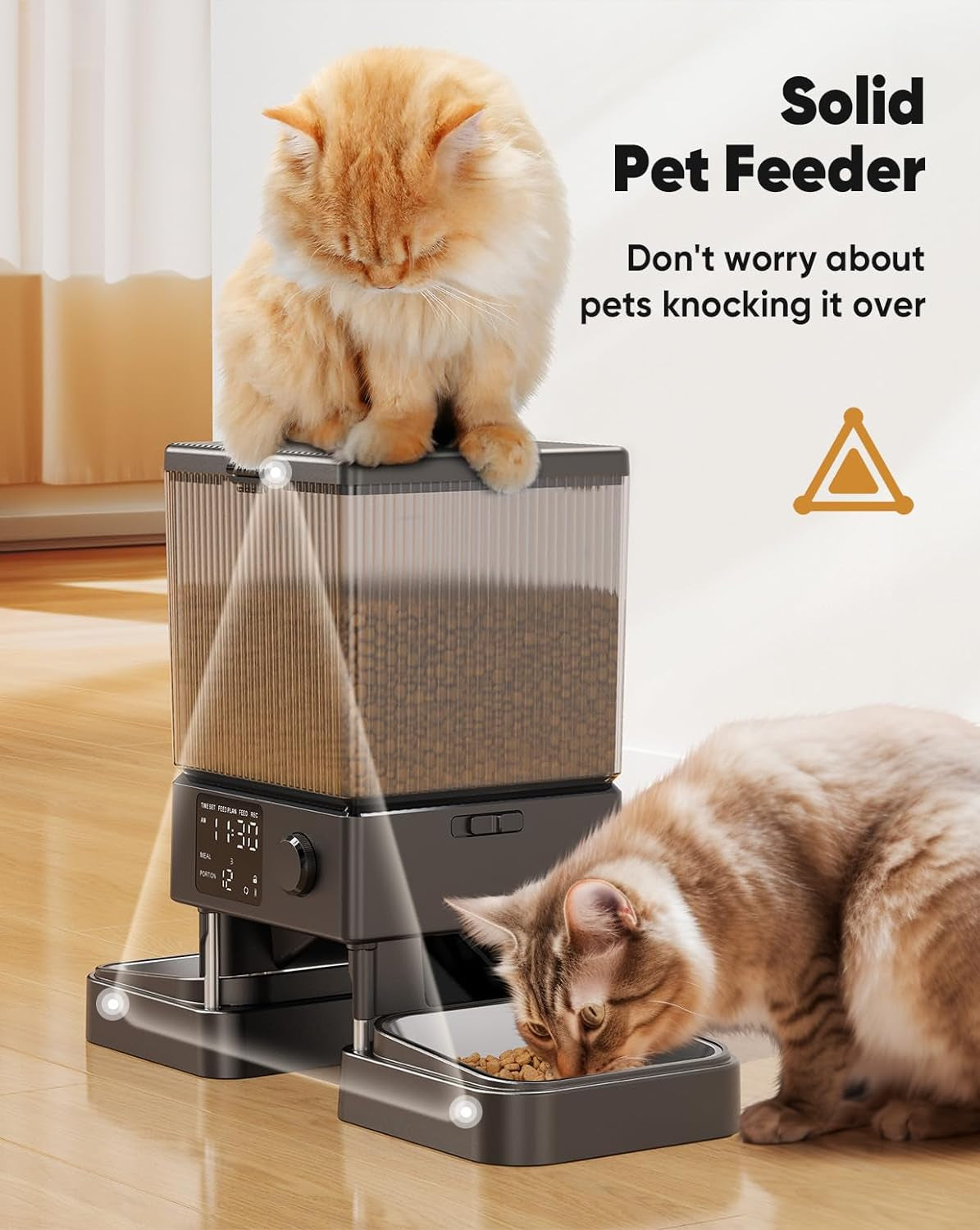  Automatic Cat Food Dispenser for Small Pets Indoor