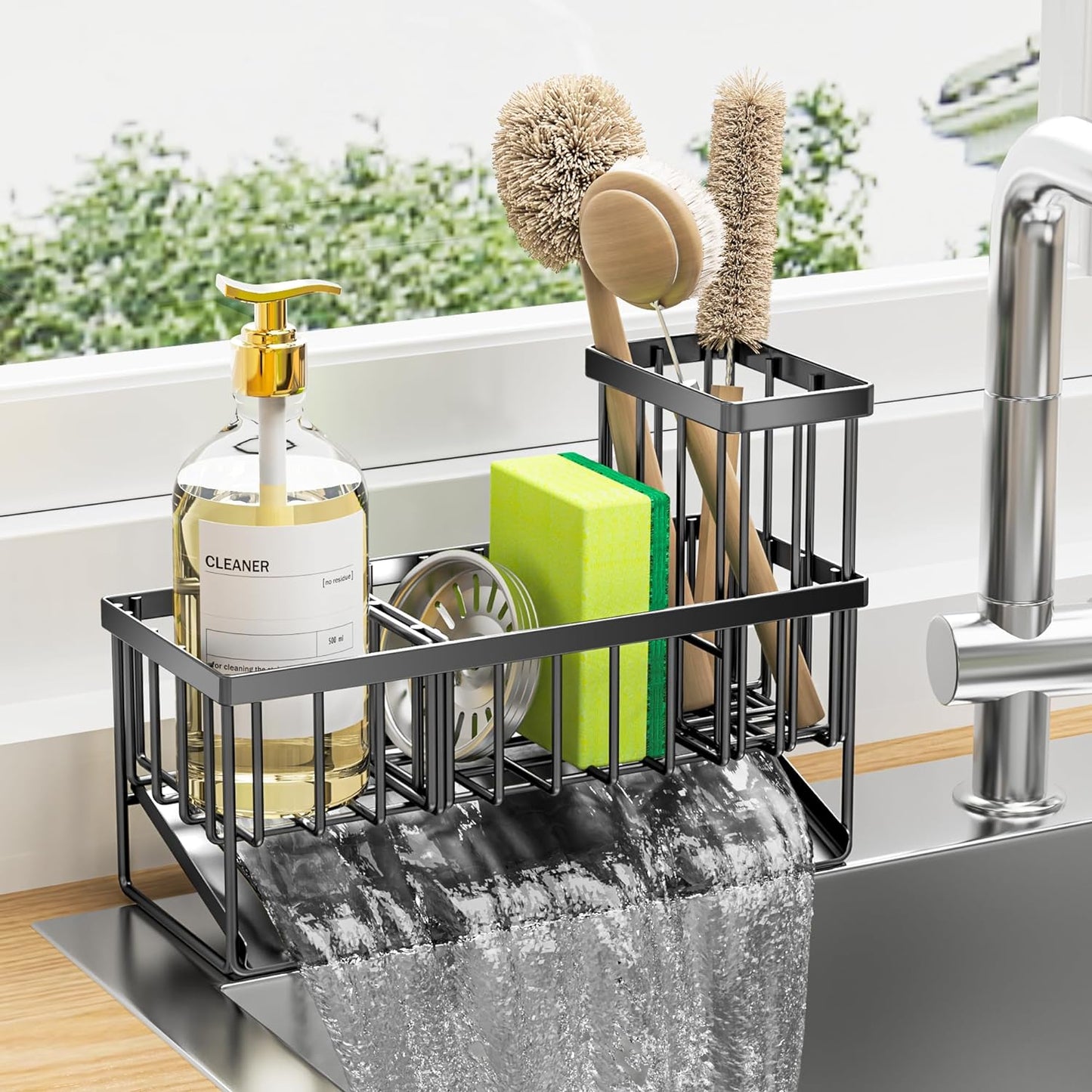   Sponge Holder for Kitchen Sink Kitchen Sink Organzier 