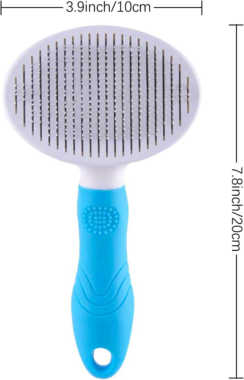 Cat Grooming Brush Self Cleaning Slicker Brushes 