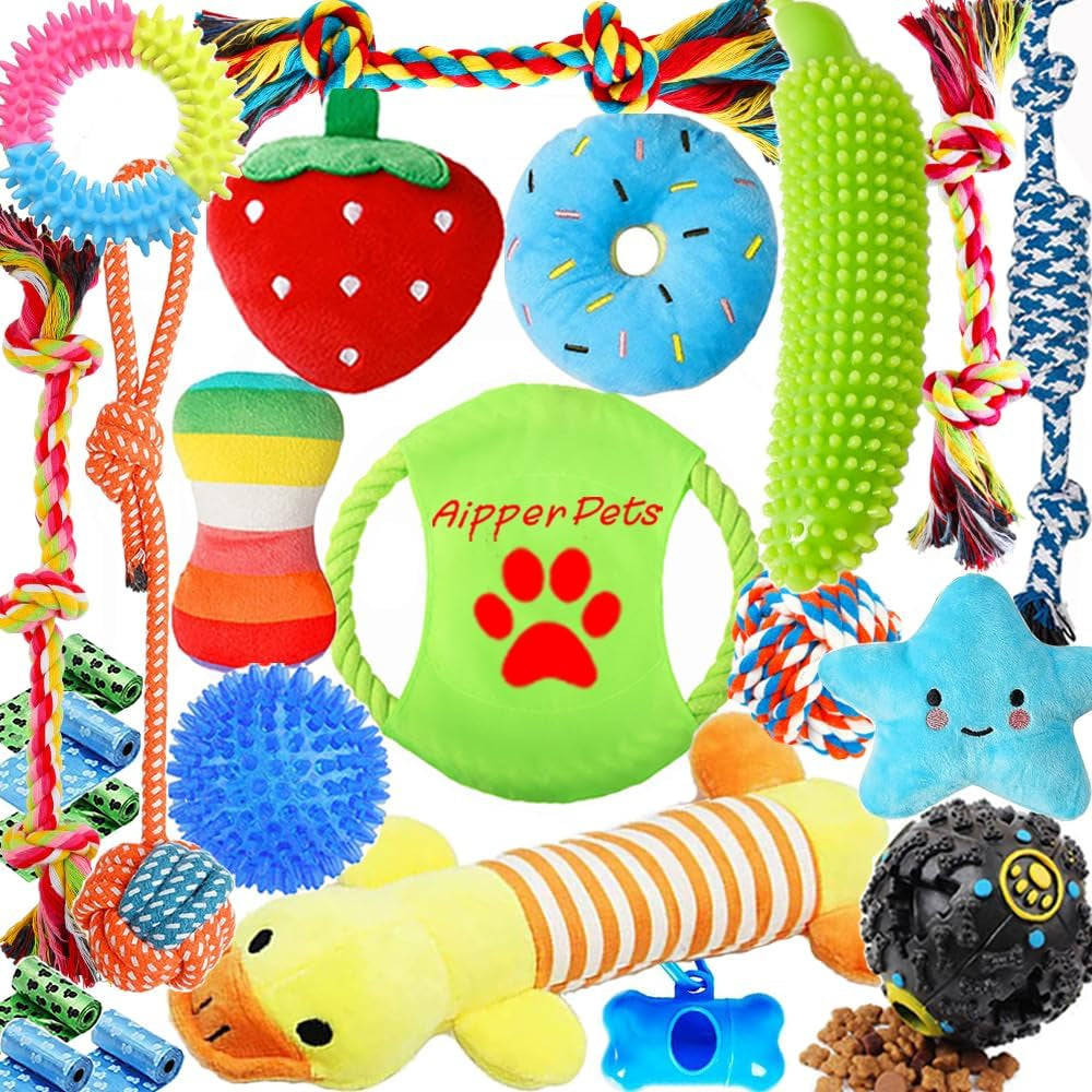  Puppy Chew Toys for Fun and Teeth Cleaning 