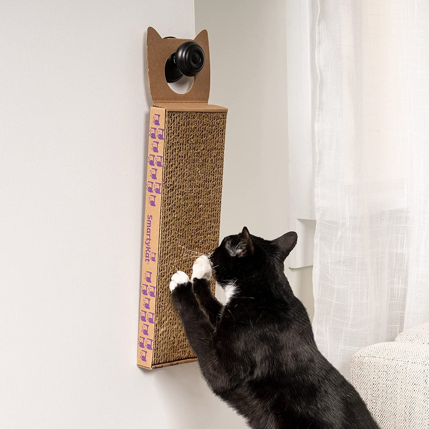  Corrugate Hanging Cat Scratcher Catnip Infusion