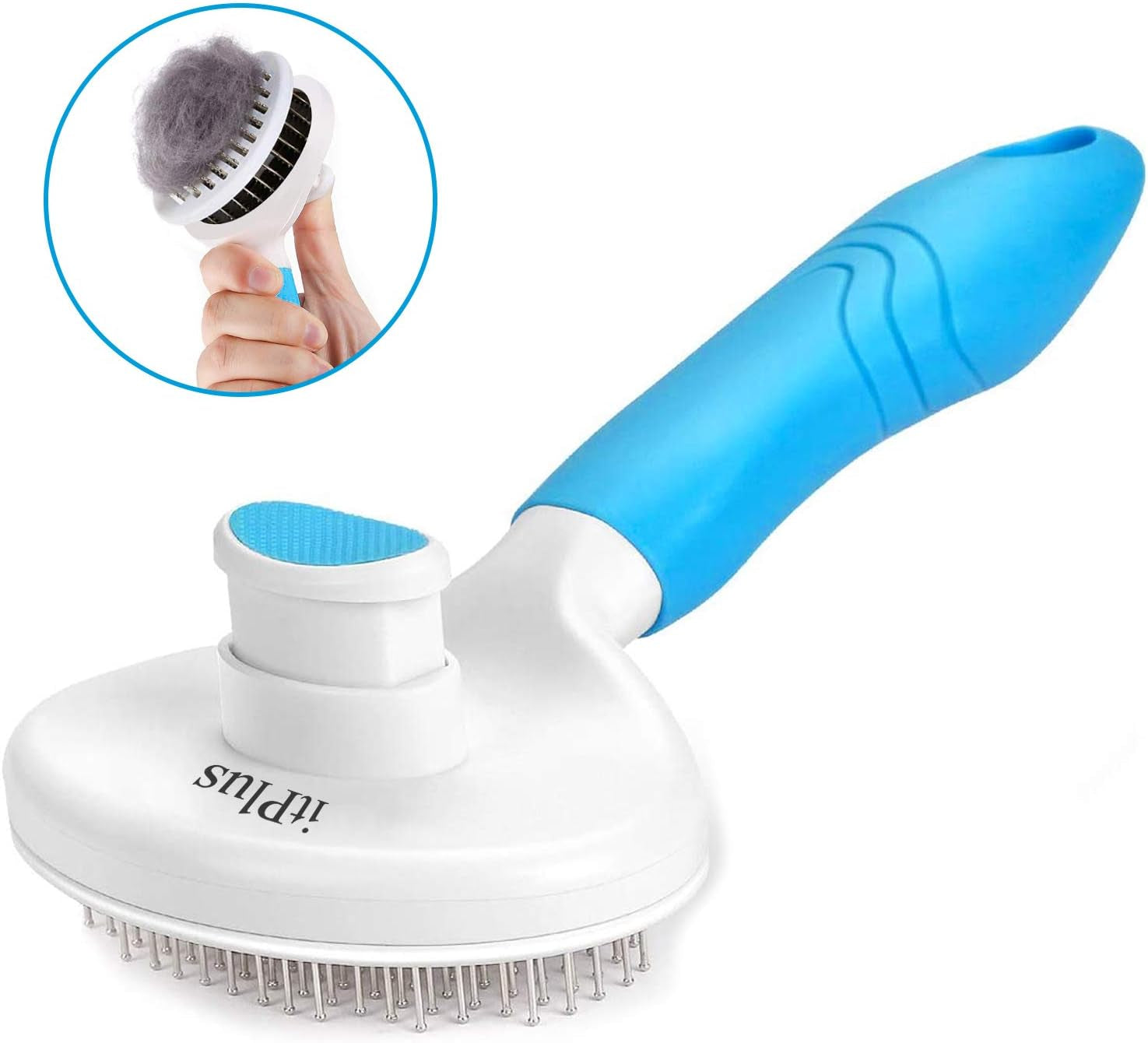 Cat Grooming Brush Self Cleaning Slicker Brushes 