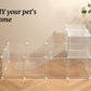 Transparent Clear Small Animal Playpen Guinea Pig Cage Puppy Dog Playpen