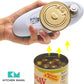 Auto Electric Can Opener Open Your Cans with a Simple Press of Button