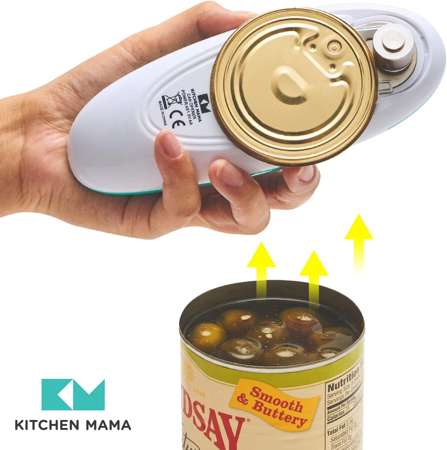 Auto Electric Can Opener Open Your Cans with a Simple Press of Button