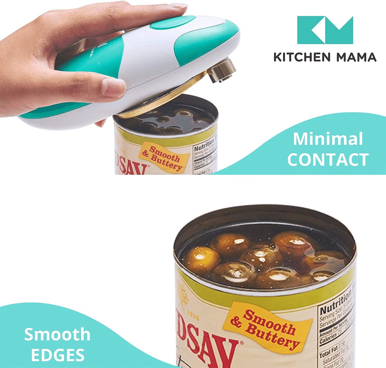 Auto Electric Can Opener Open Your Cans with a Simple Press of Button