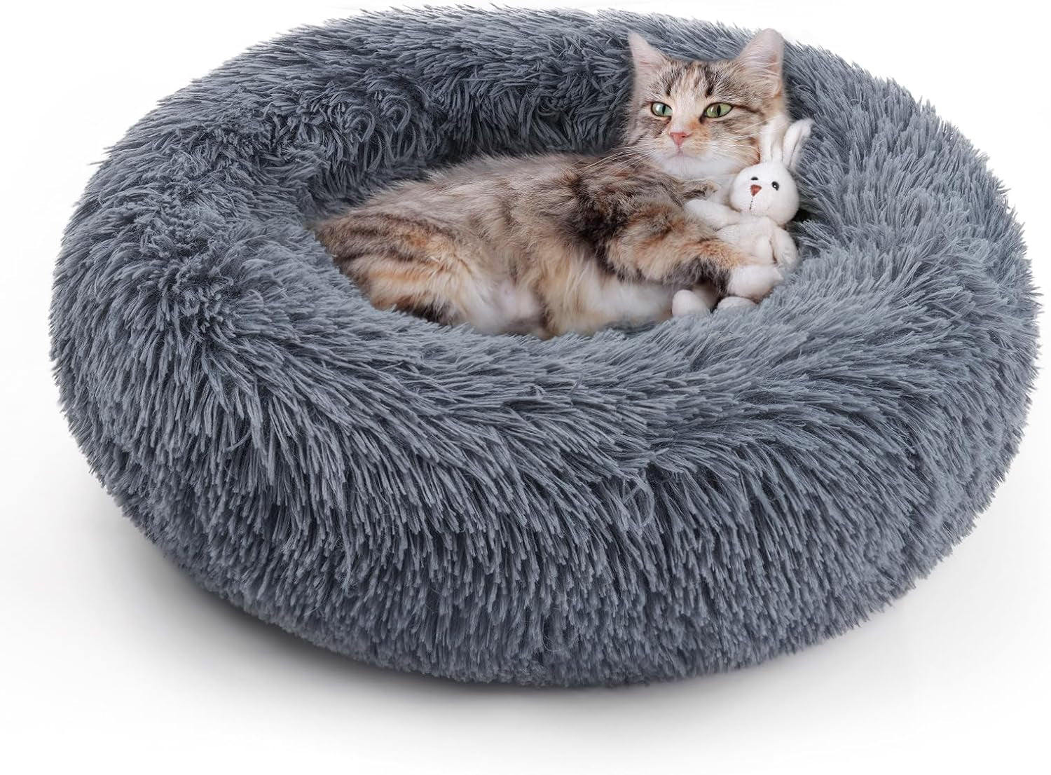 Cat Beds for Indoor Cats 20 Inches Cat Bed Machine Washable