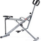 Row N Ride Squat Assist Trainer for Glutes & Legs Workout with Adjustable Resistance