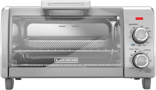 4 Slice Crisp N Bake Air Fry Toaster Oven TO1787SS 5 Cooking Functions