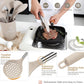  28 Pcs Silicone Cooking Utensils Set with Holder Spatula Set