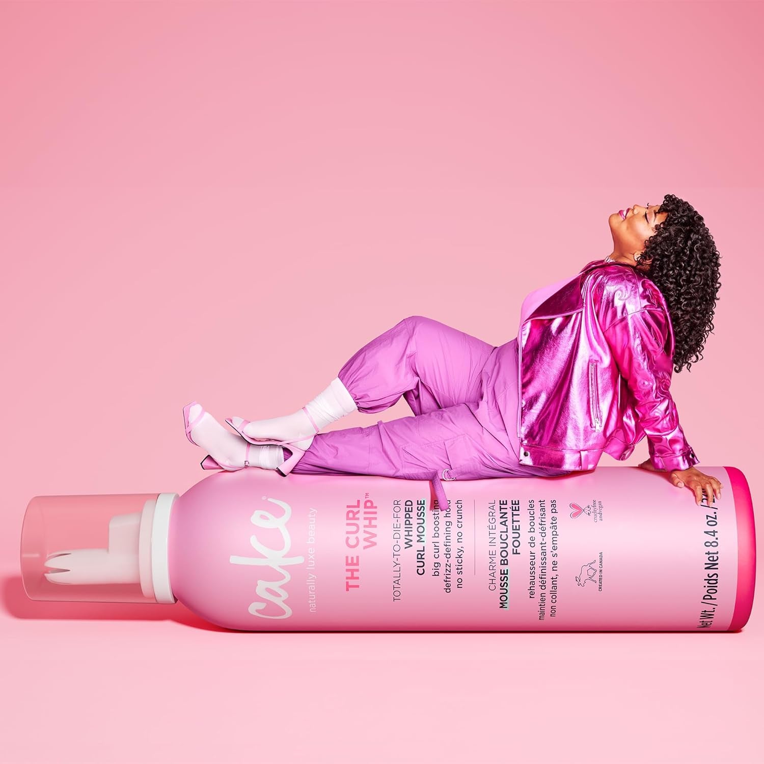 Whipped Curl Defining & Volumizing Mousse Aloe Vera Vitamin E for Flexible Hold