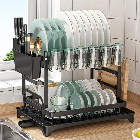 Dish Drying RackMultifunctional Dish RackRustproof Kitchen Dish Drying Rack