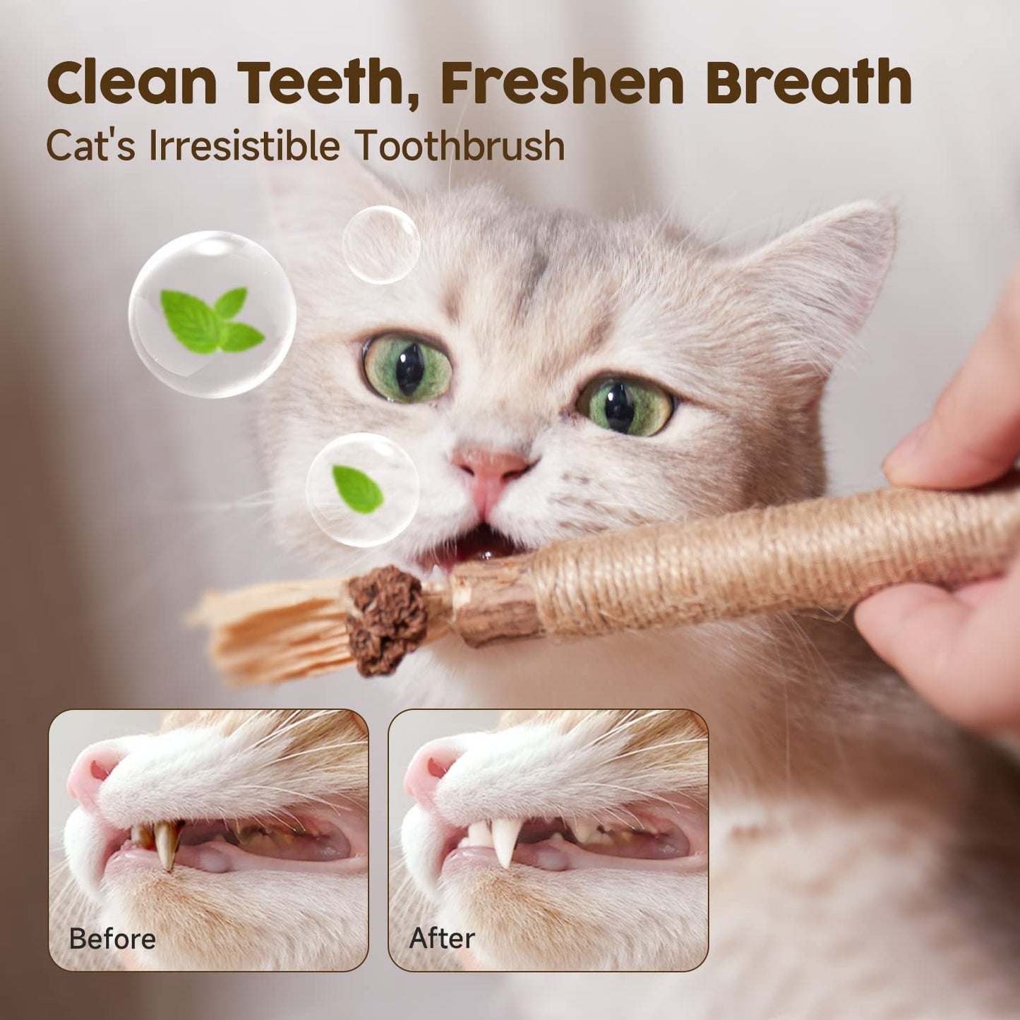  Cat Toys Catnip Cat Chew Toys Teeth Cleaning