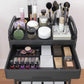 4 Tier Rolling Utility Cart with Drawer Multifunctional Storage Organizer with Plastic Shelf