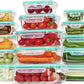 Meal Prep Containers Airtight Glass Bento Boxes with 