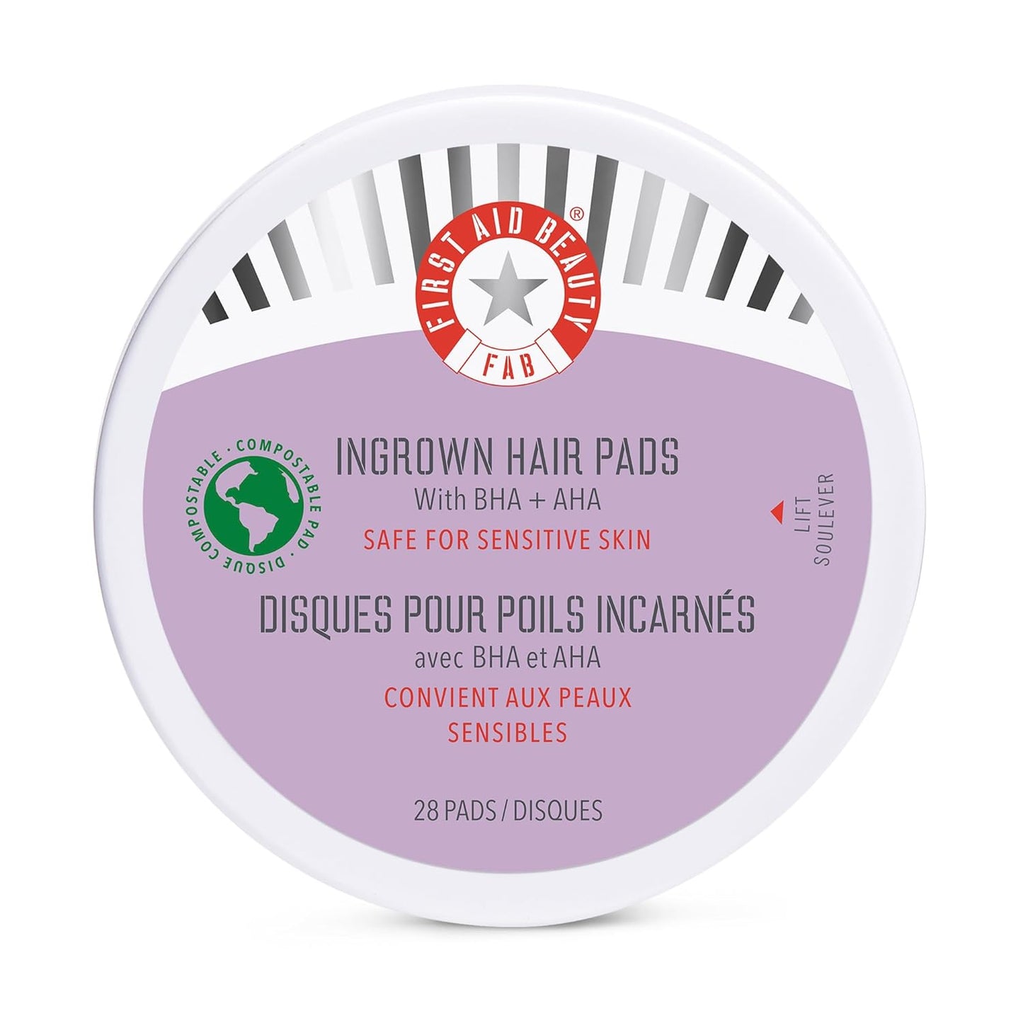 Ingrown Hair Pads with BHA + AHA  Ingrown Treatment Pads Exfoliate to Help Prevent Razor Bumps 